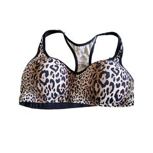 Victoria's Secret Pink Yoga cheeta print bra